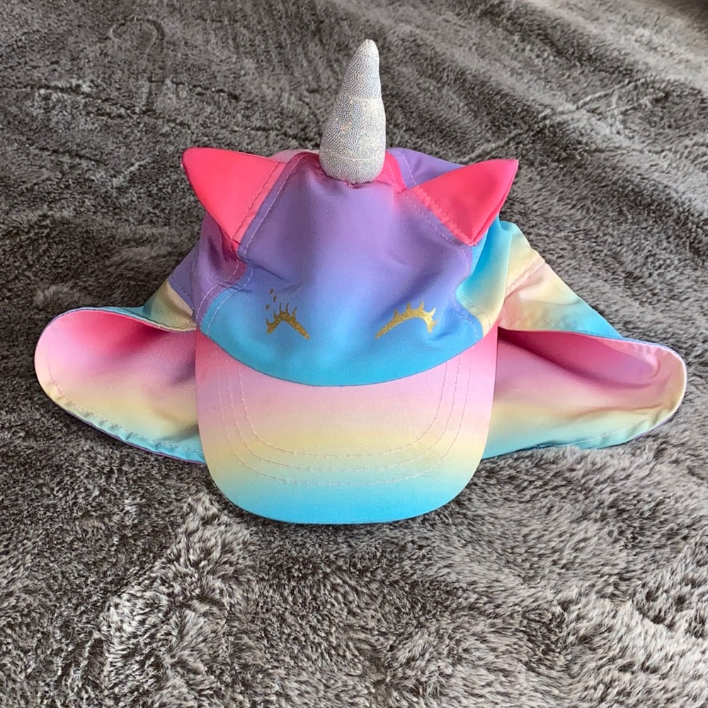 Rainbow unicorn 🦄 Toddler swim hat